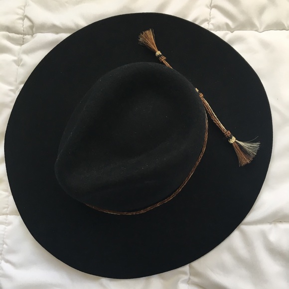 Brixton - Leonard Fedora Hat XS 54cm Black - Picture 3 of 8